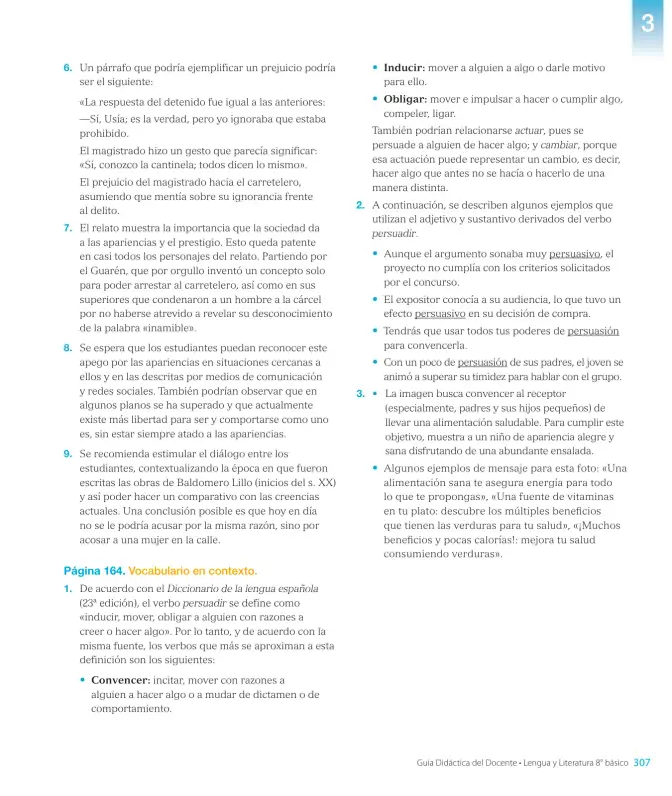 Página 79 de Lengua y Literatura – Octavo Básico | Texto del Estudiante MINEDUC – Descargar PDF · 2024