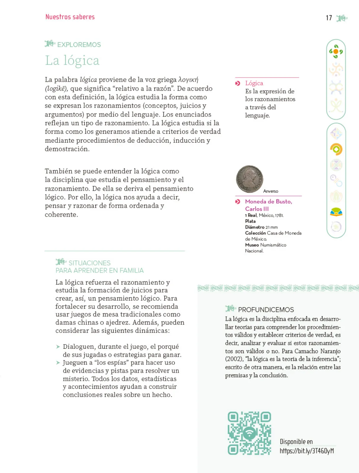 Miniatura página 18 de Nuestros saberes: Libro para alumnos, maestros y familia.   Libro de Educación Primaria Grado 5°  Ciclo Escolar 2025 - 2026