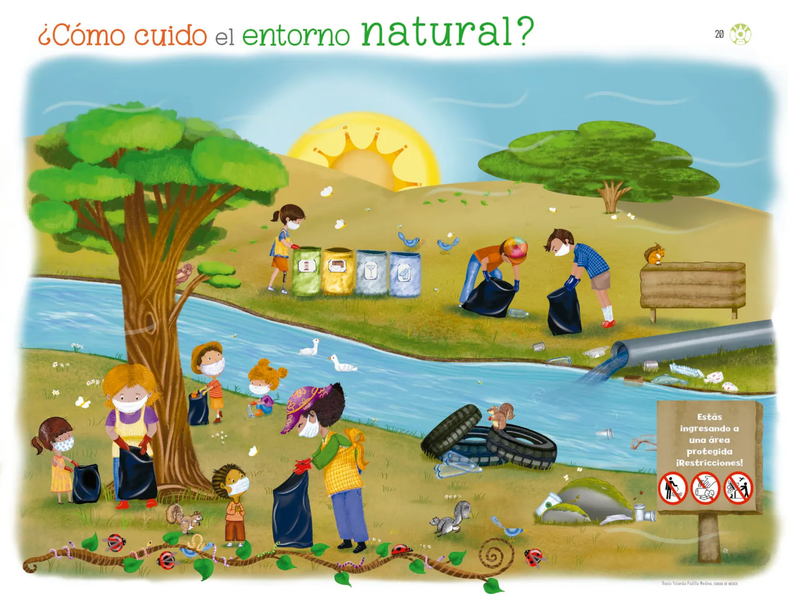 Miniatura página 21 de Explorar e imaginar con mi libro de Preescolar.   Libro de Educación Preescolar Grado 3°  Ciclo Escolar 2025 - 2026