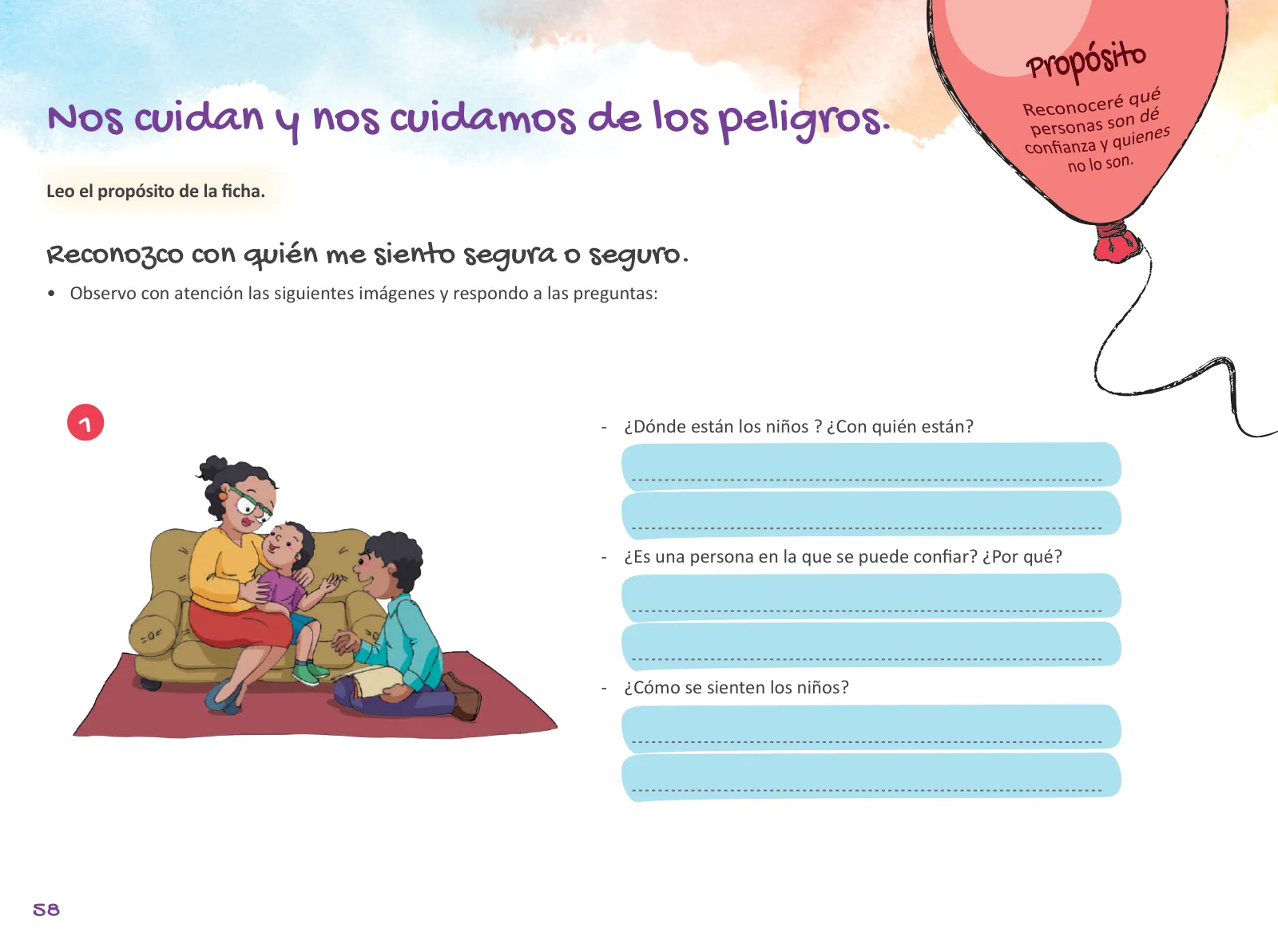 Página 60 de Cuadernillo de Tutoría Cuarto Grado Educación Primaria 2019 · 2019