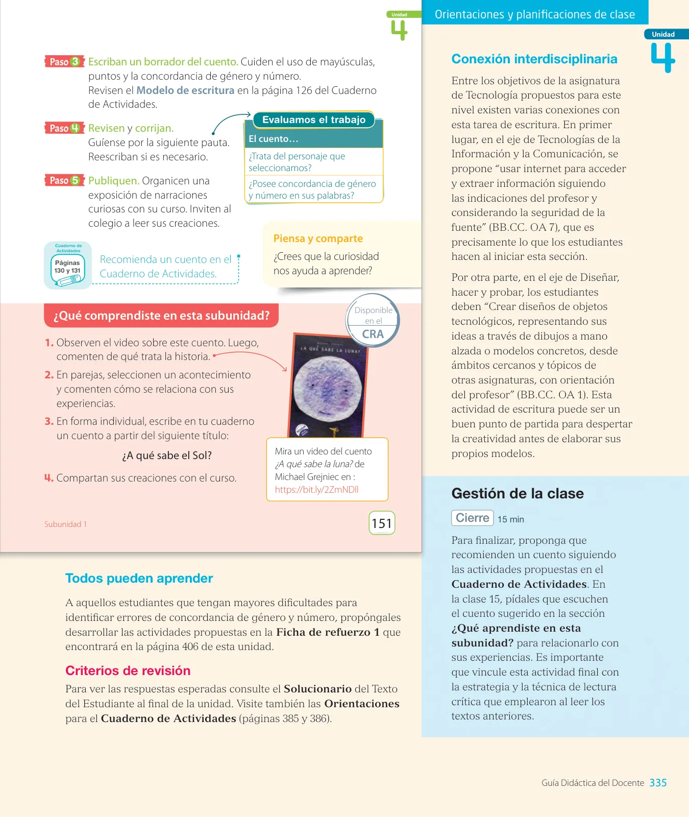 Miniatura página 127 de Lenguaje y Comunicación – Segundo Básico – Texto del Estudiante MINEDUC – Descargar PDF · 2024