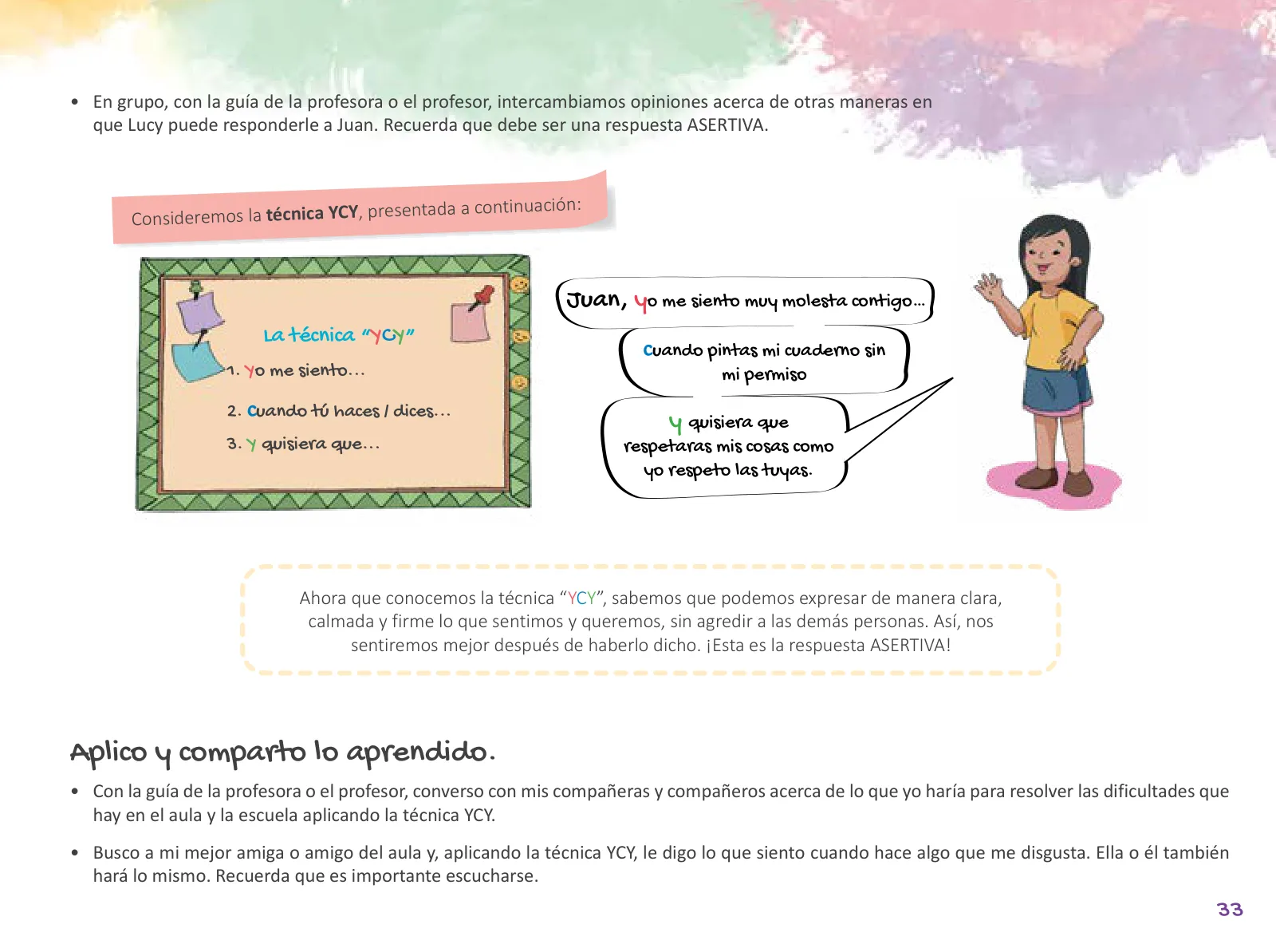 Miniatura página 35 de Cuadernillo de Tutoría 4 : cuarto grado de Educación Primaria · 2021