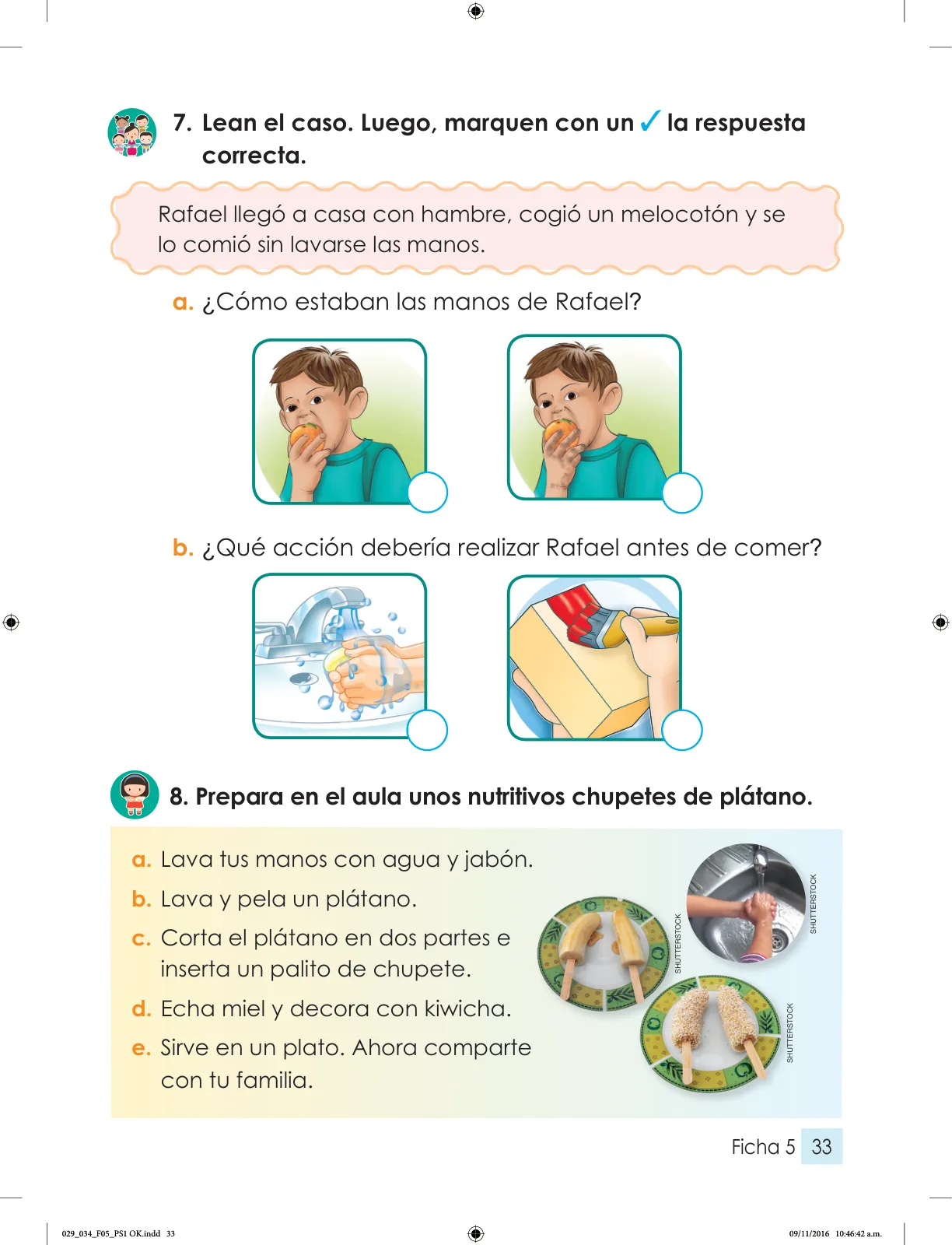 Página 6 de Cuaderno de fichas Personal Social 1. Primer grado de secundaria · 2016