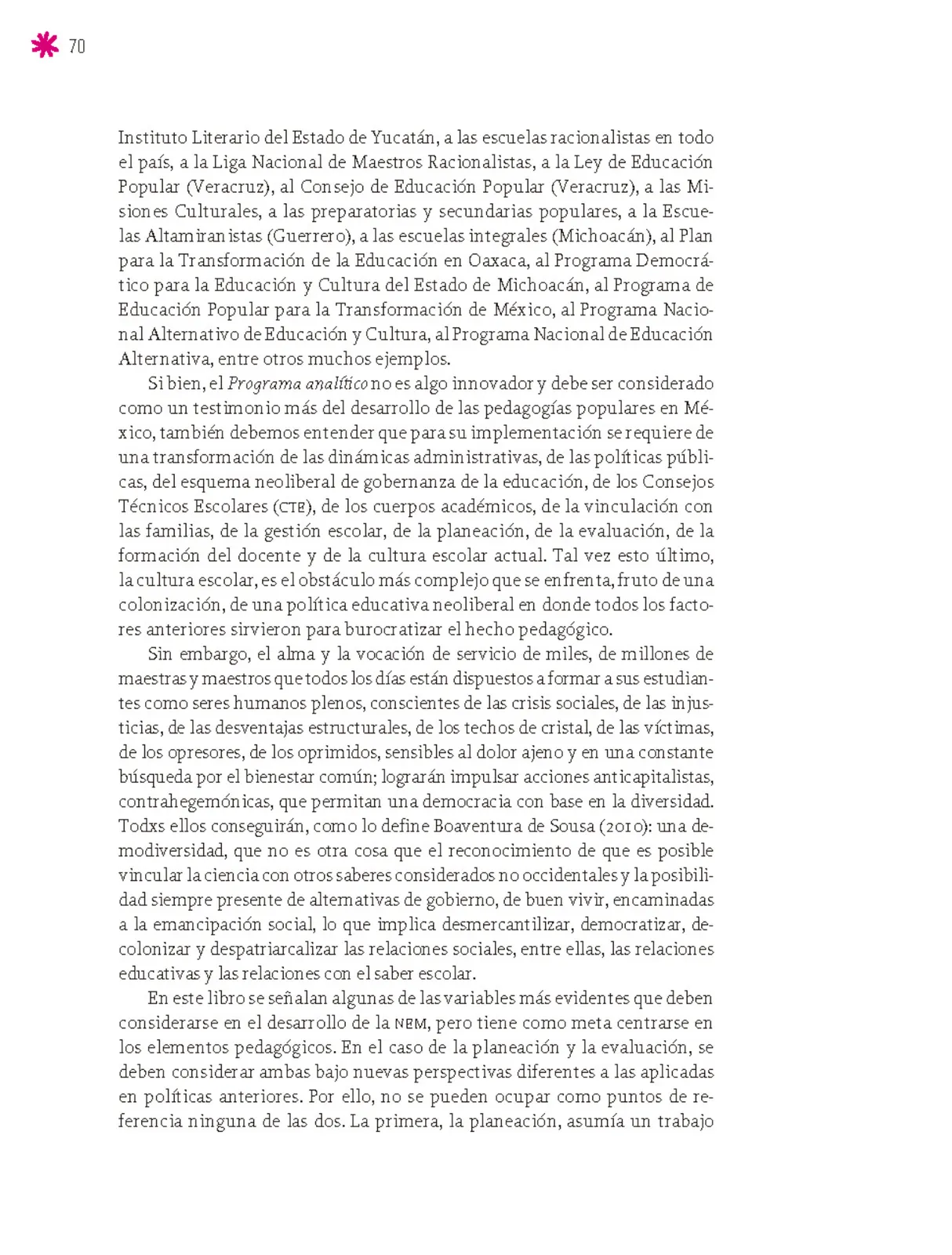 Miniatura página 71 de Un libro sin recetas para la maestra y el maestro. Fase 6.  Libro de Educación Secundaria Grado 1°, 2°, 3°  Ciclo Escolar 2025 - 2026