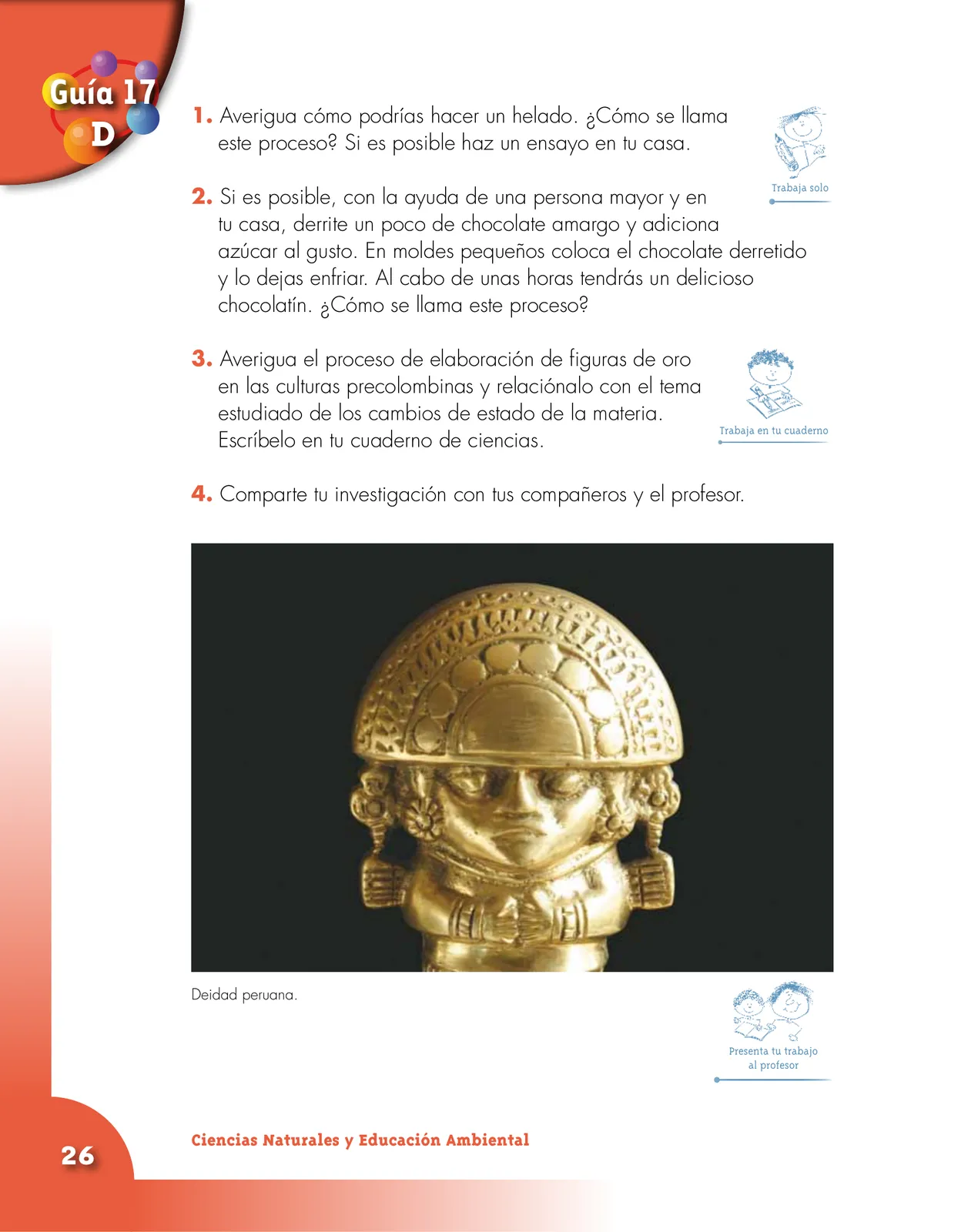 Página 26 de Ciencias Naturales 3° · Cartilla 03