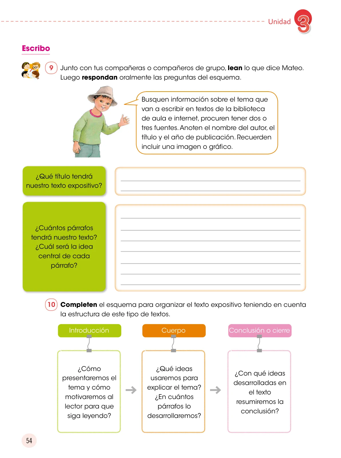 Página 55 de Comunicación 5 : cuaderno de trabajo para quinto grado de Educación Primaria 2019 · 2019