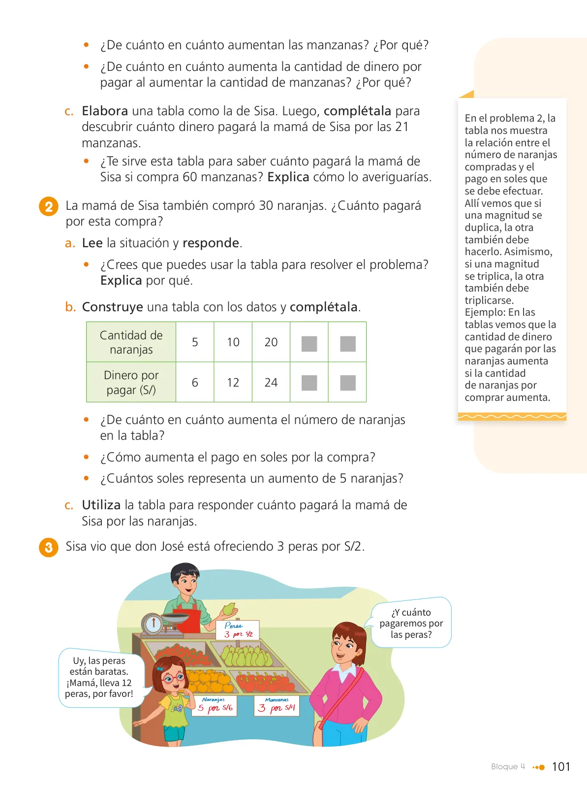 Página 103 de Texto de Matemática 4. Cuarto grado de Primaria · 2024