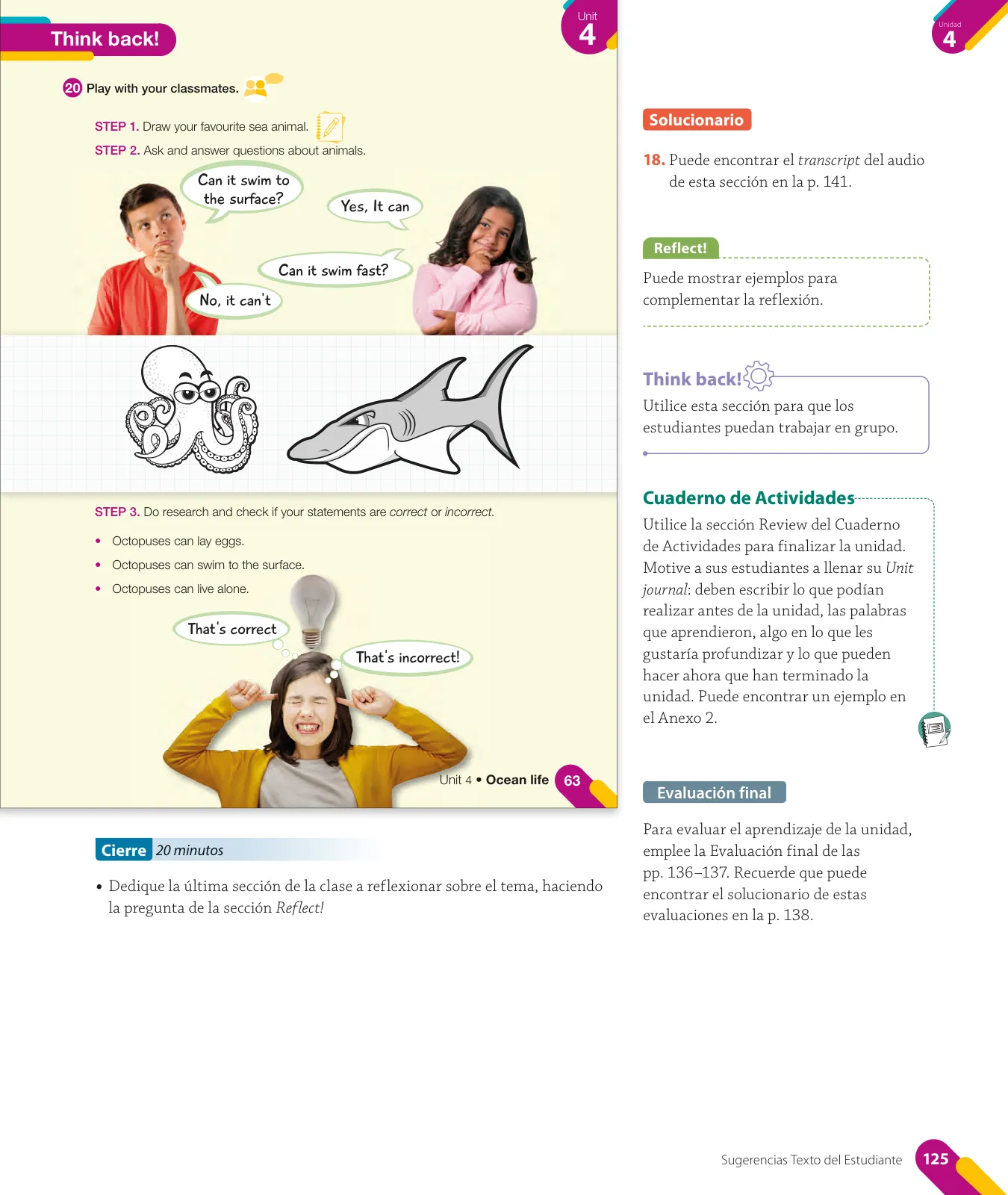 Página 127 de Inglés – Quinto Básico | Texto del Estudiante MINEDUC – Descargar PDF · 2024