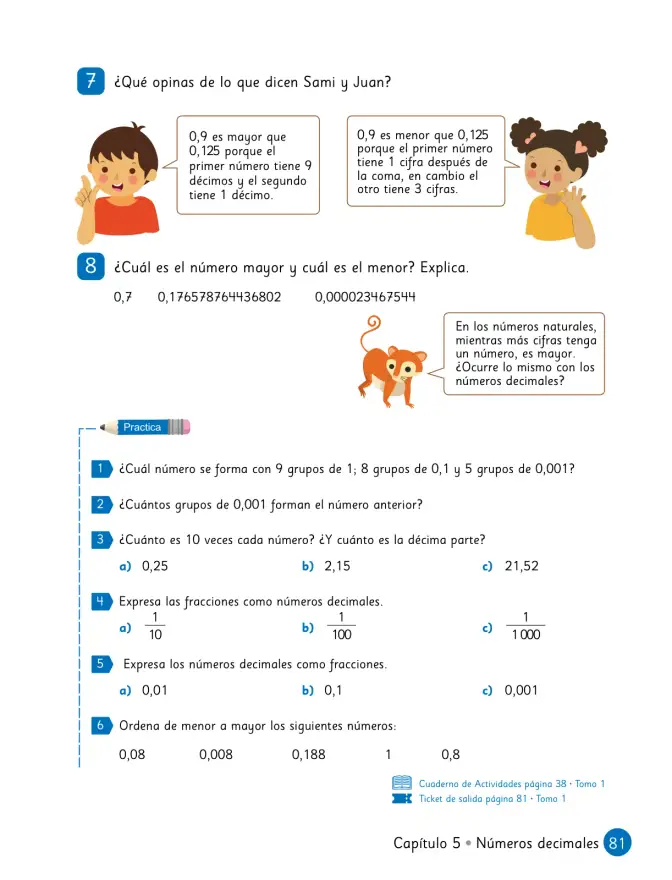 Página 82 de Sumo Primero – Quinto Básico | Texto del Estudiante MINEDUC – Descargar PDF · 2024