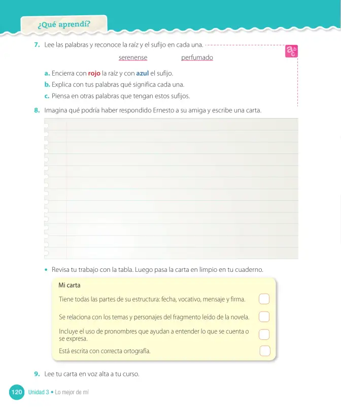 Página 284 de Lenguaje y Comunicación – Tercero Básico | Texto del Estudiante MINEDUC – Descargar PDF · 2024