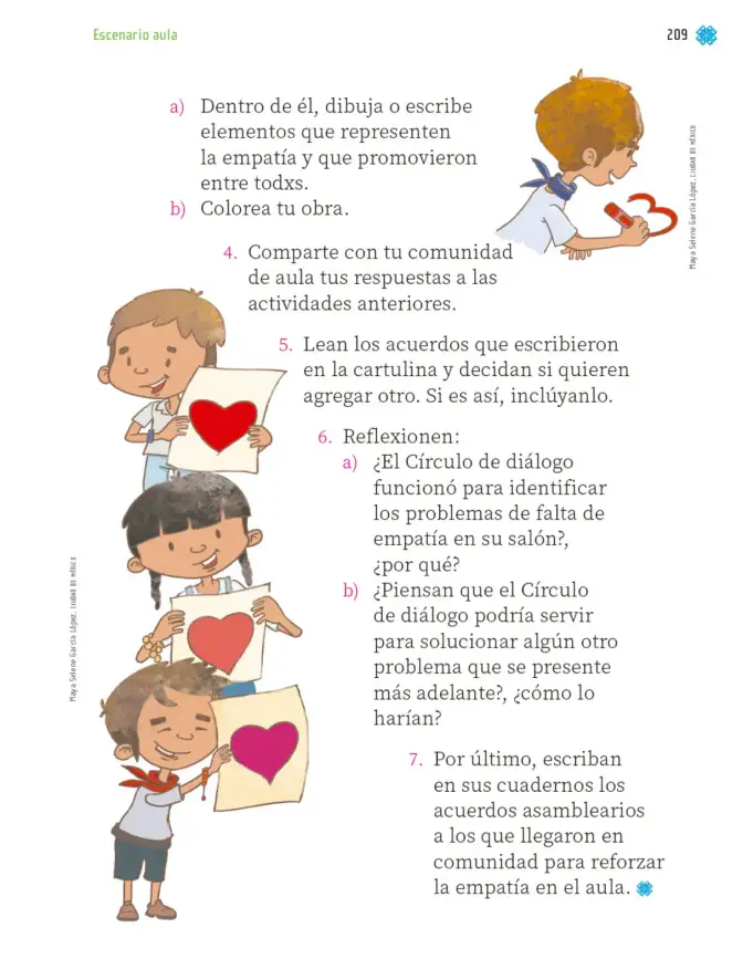 Página 210 de Proyectos de Aula. Libro de Educación Primaria Grado 1° Ciclo Escolar 2025 - 2026