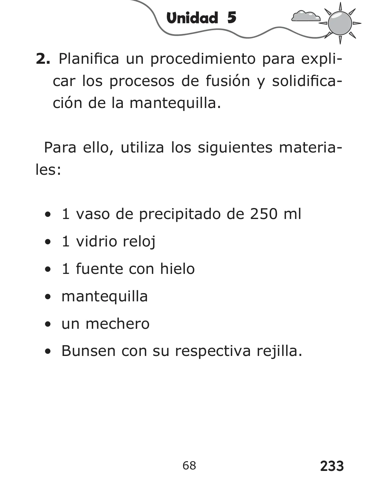 Página 233 de Libro de Ciencias Naturales – Quinto Básico | Texto del Estudiante MINEDUC – Descargar PDF · 2024