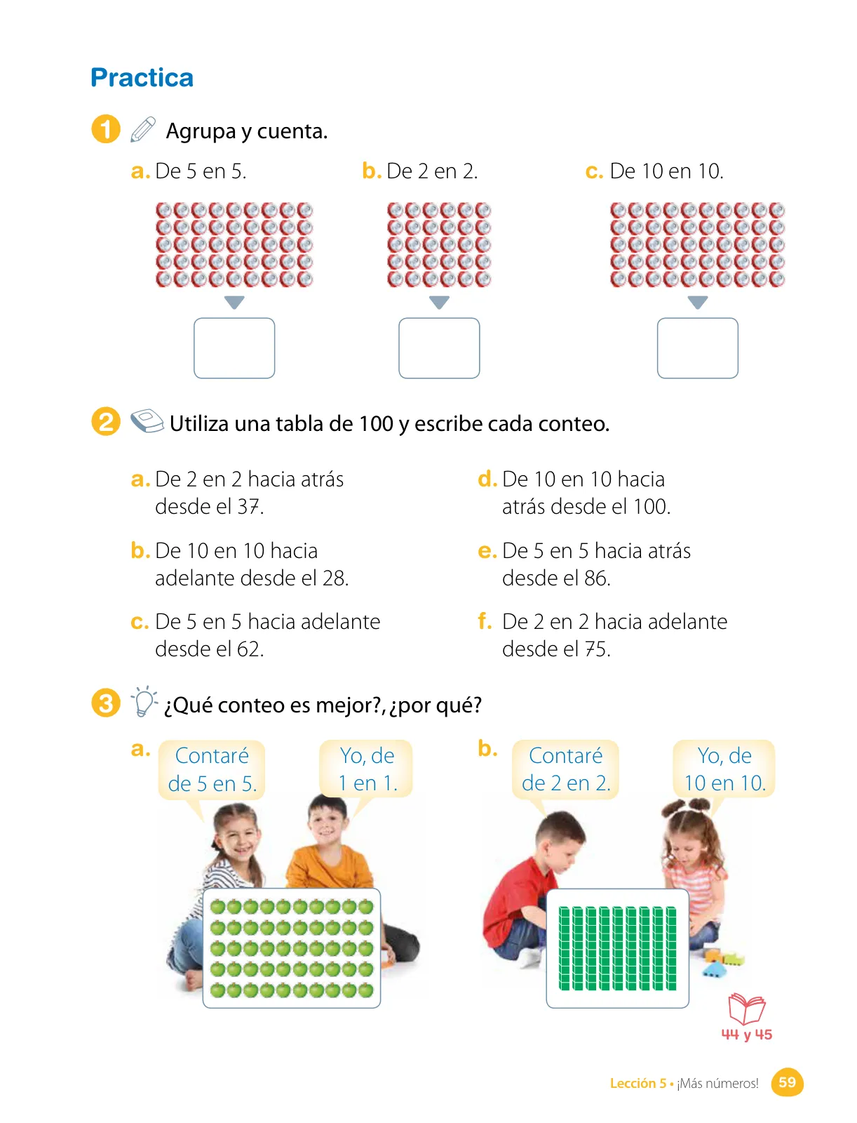 Página 56 de Matemática – Segundo Básico | Texto del Estudiante MINEDUC – Descargar PDF · 2024