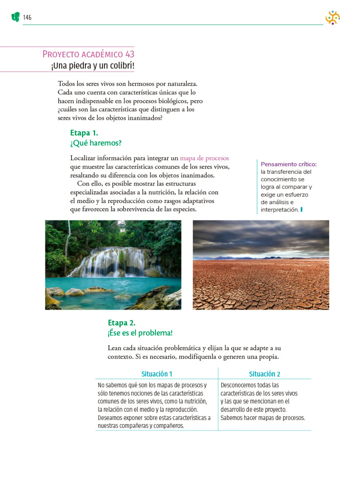 Página 147 de Colección Ximhai. Nuestro libro de Proyectos. Tomo III. Libro de Educación Telesecundaria Grado 1° Ciclo Escolar 2025 - 2026