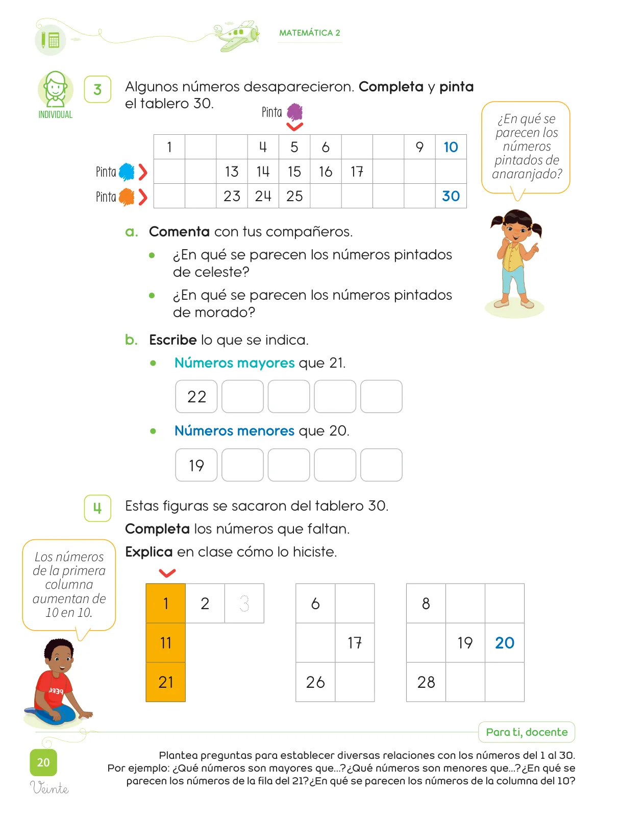 Página 22 de Cuadernillo de Matemática 2, segundo grado de Primaria · 2023