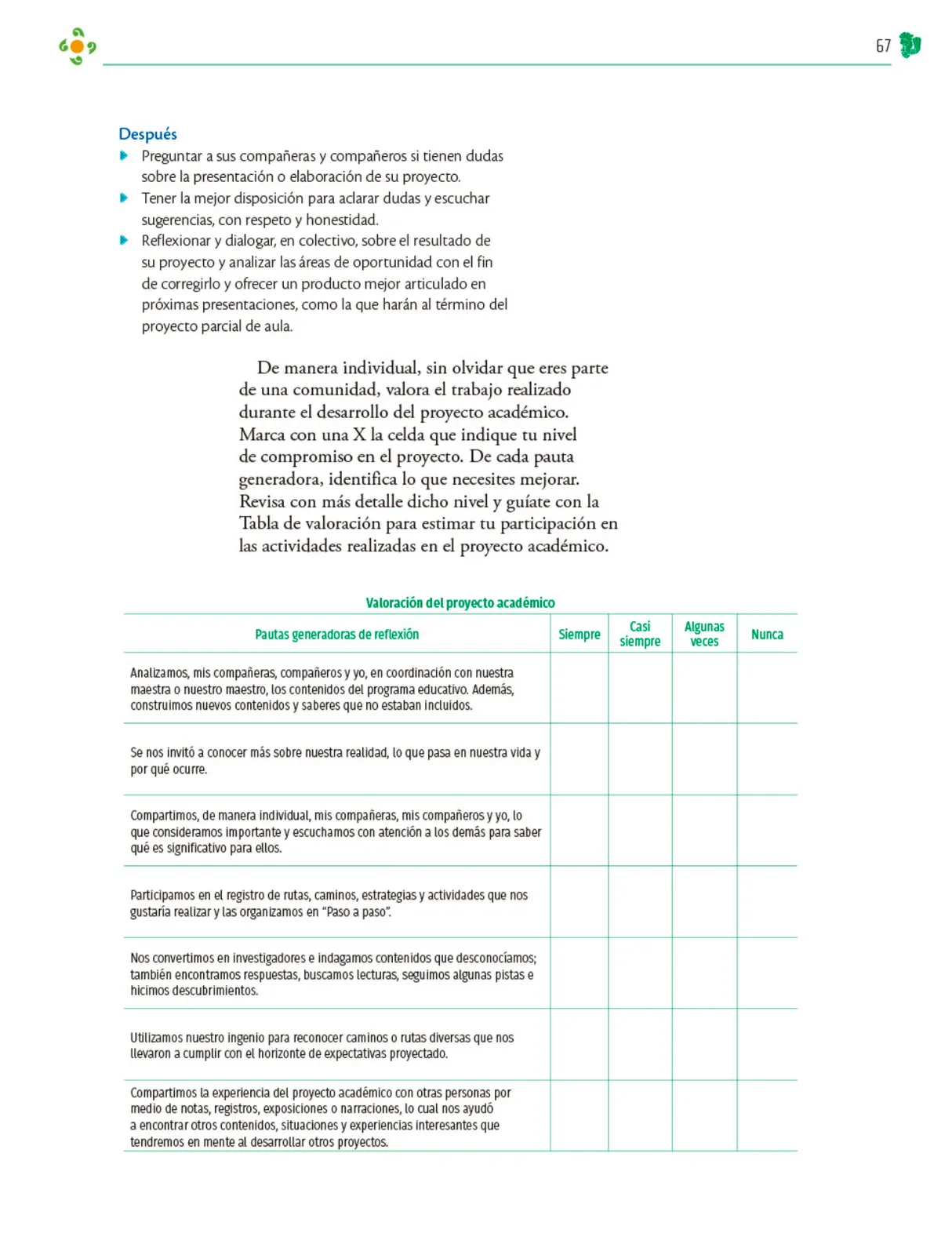 Miniatura página 68 de Colección Nanahuatzin. Nuestro libro de Proyectos.  Tomo II.  Libro de Educación Telesecundaria Grado 3°  Ciclo Escolar 2025 - 2026