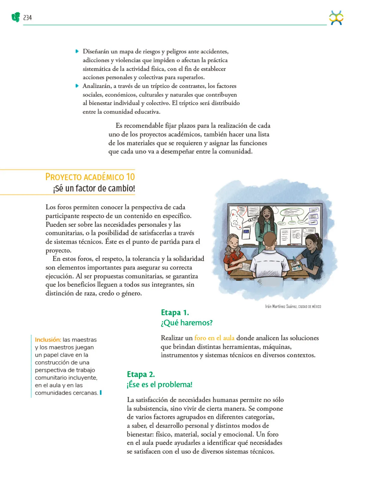 Miniatura página 235 de Colección Sk´asolil. Nuestro libro de Proyectos.  Tomo II.  Libro de Educación Telesecundaria Grado 2°  Ciclo Escolar 2025 - 2026