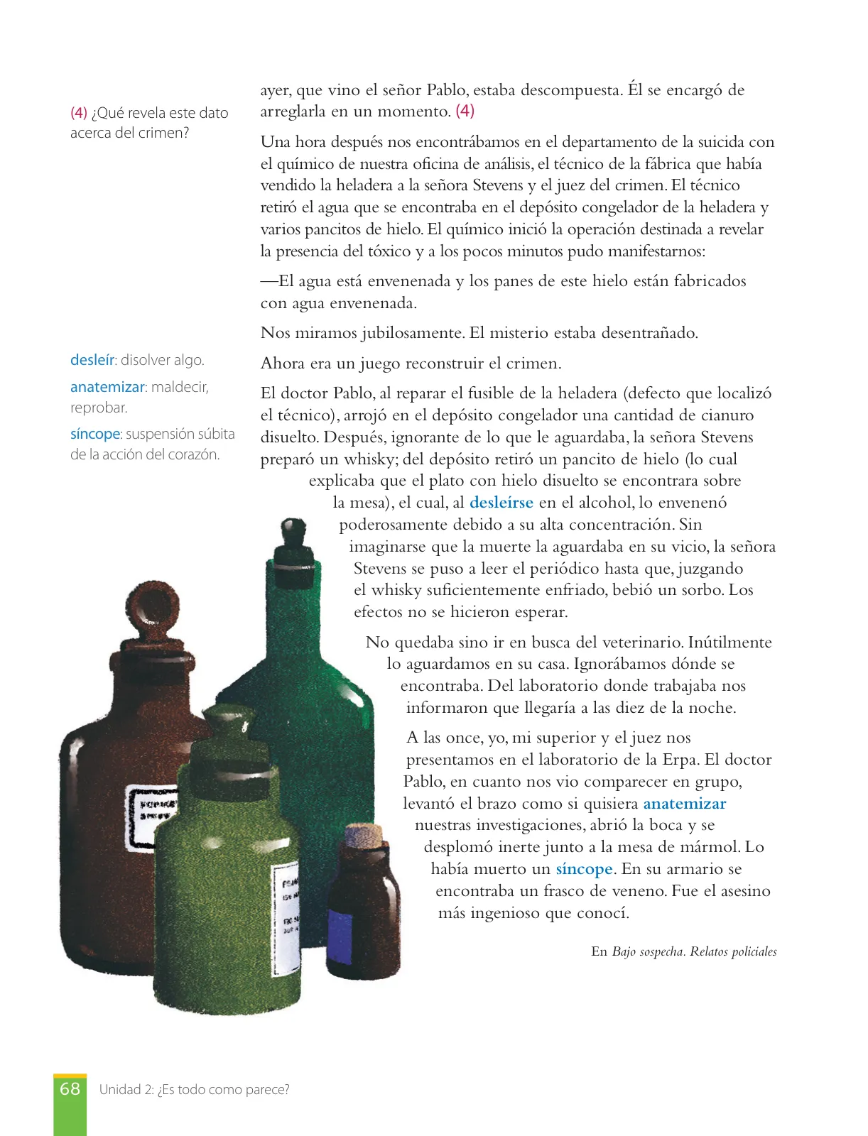 Miniatura página 70 de Lengua y Literatura – Octavo Básico | Texto del Estudiante MINEDUC – Descargar PDF · 2024