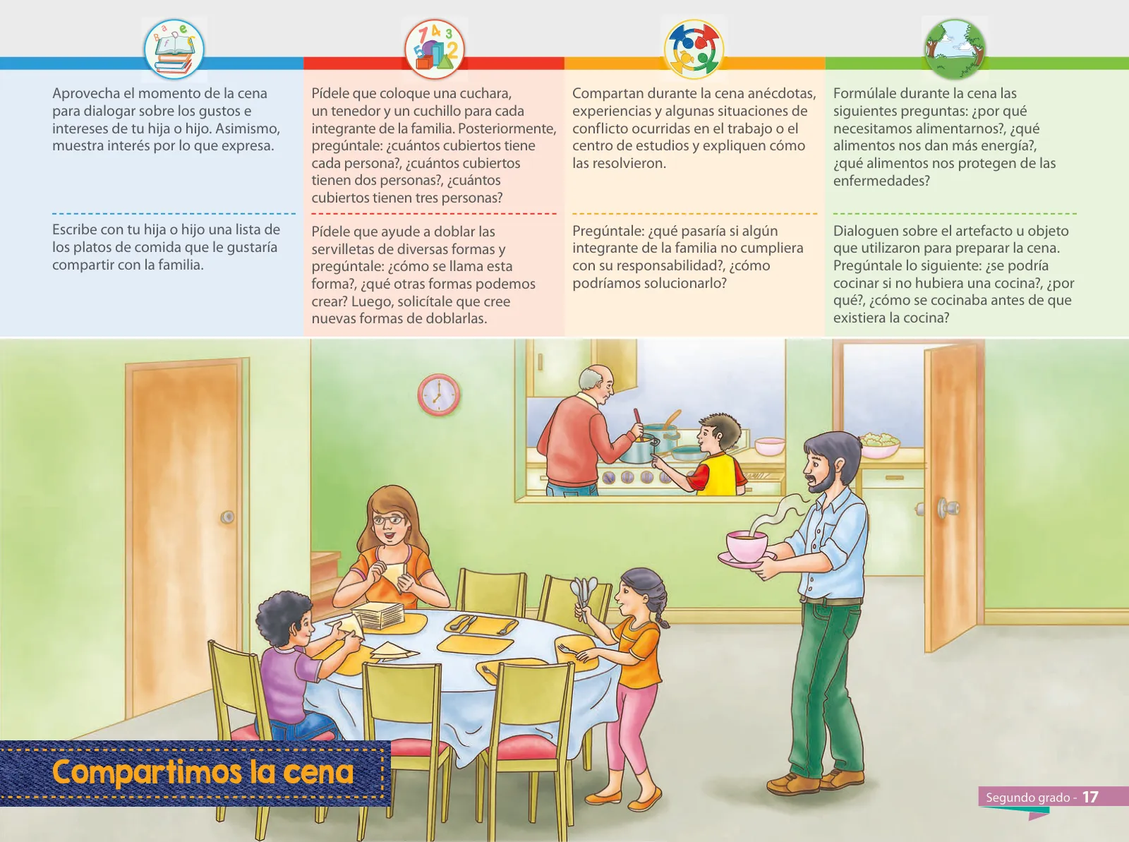 Página 19 de Aprendemos juntos en familia : guía dirigida a madres y padres. Segundo grado de Educación Primaria · 2019