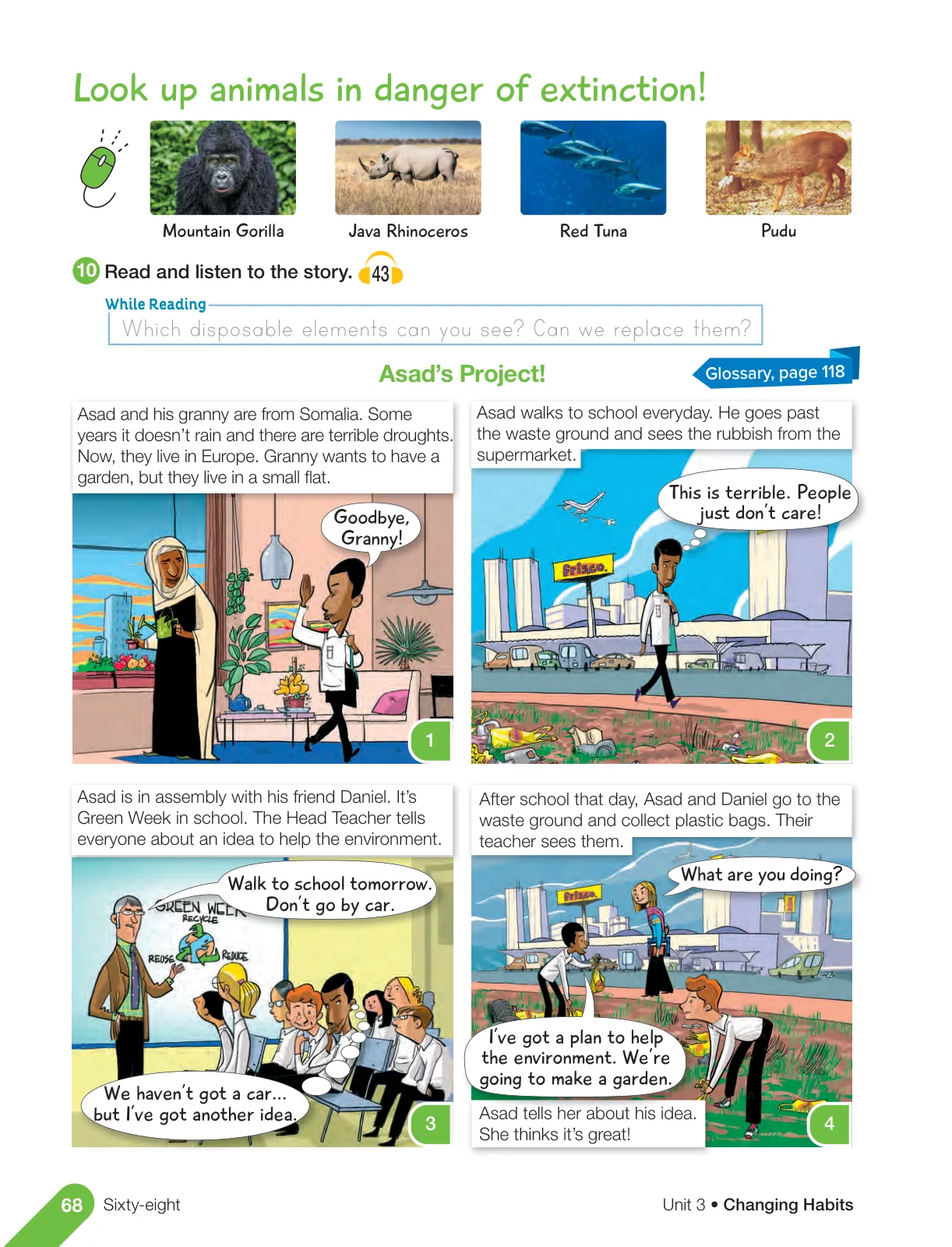 Miniatura página 70 de Inglés – Sexto Básico | Student’s Book MINEDUC – Descargar PDF · 2024