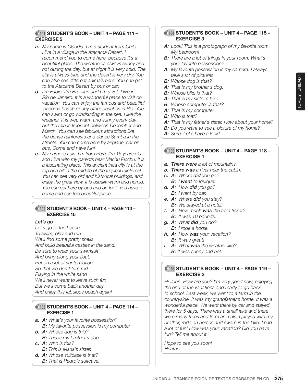 Miniatura página 171 de Inglés – Sexto Básico | Student’s Book MINEDUC – Descargar PDF · 2024