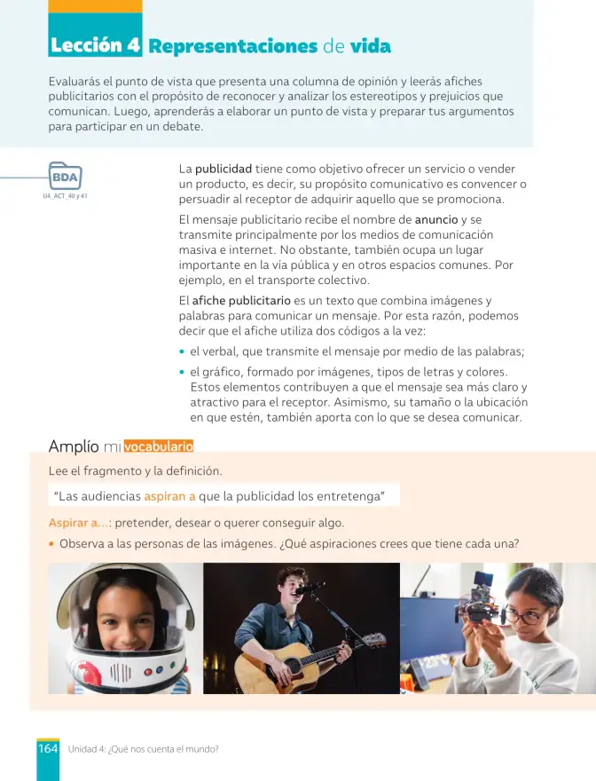 Página 166 de Libro de Lengua y Literatura – Séptimo Básico | Texto del Estudiante MINEDUC – Descargar PDF · 2024