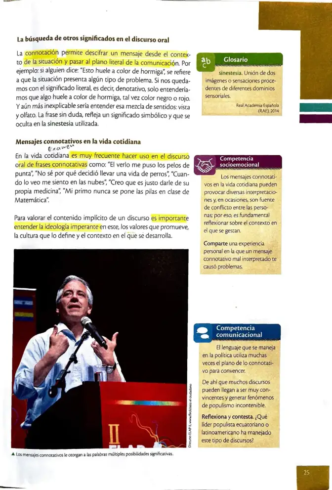 Página 26 de Lengua y Literatura 2° · 2025