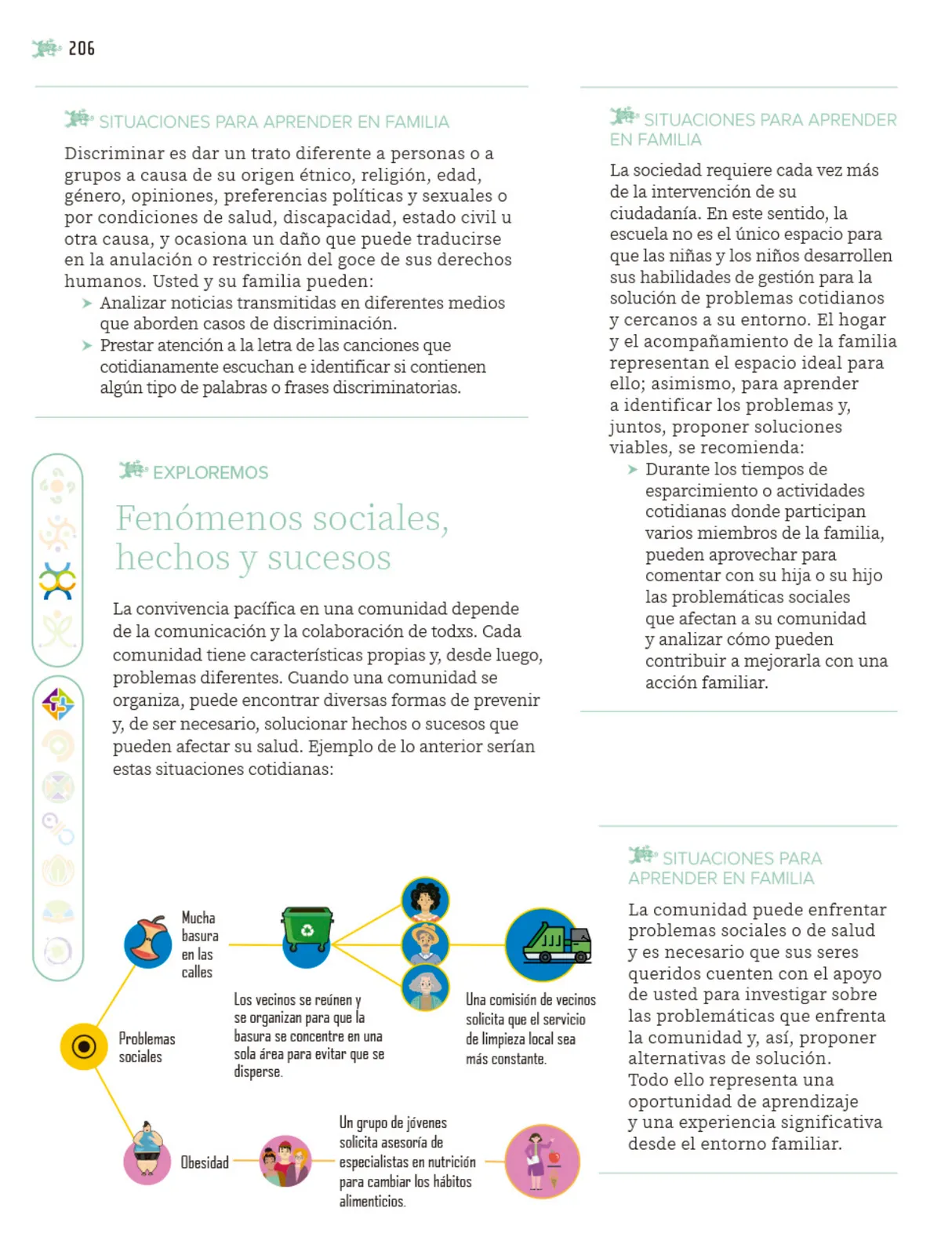 Miniatura página 207 de Nuestros saberes: Libro para alumnos, maestros y familia.   Libro de Educación Primaria Grado 5°  Ciclo Escolar 2025 - 2026