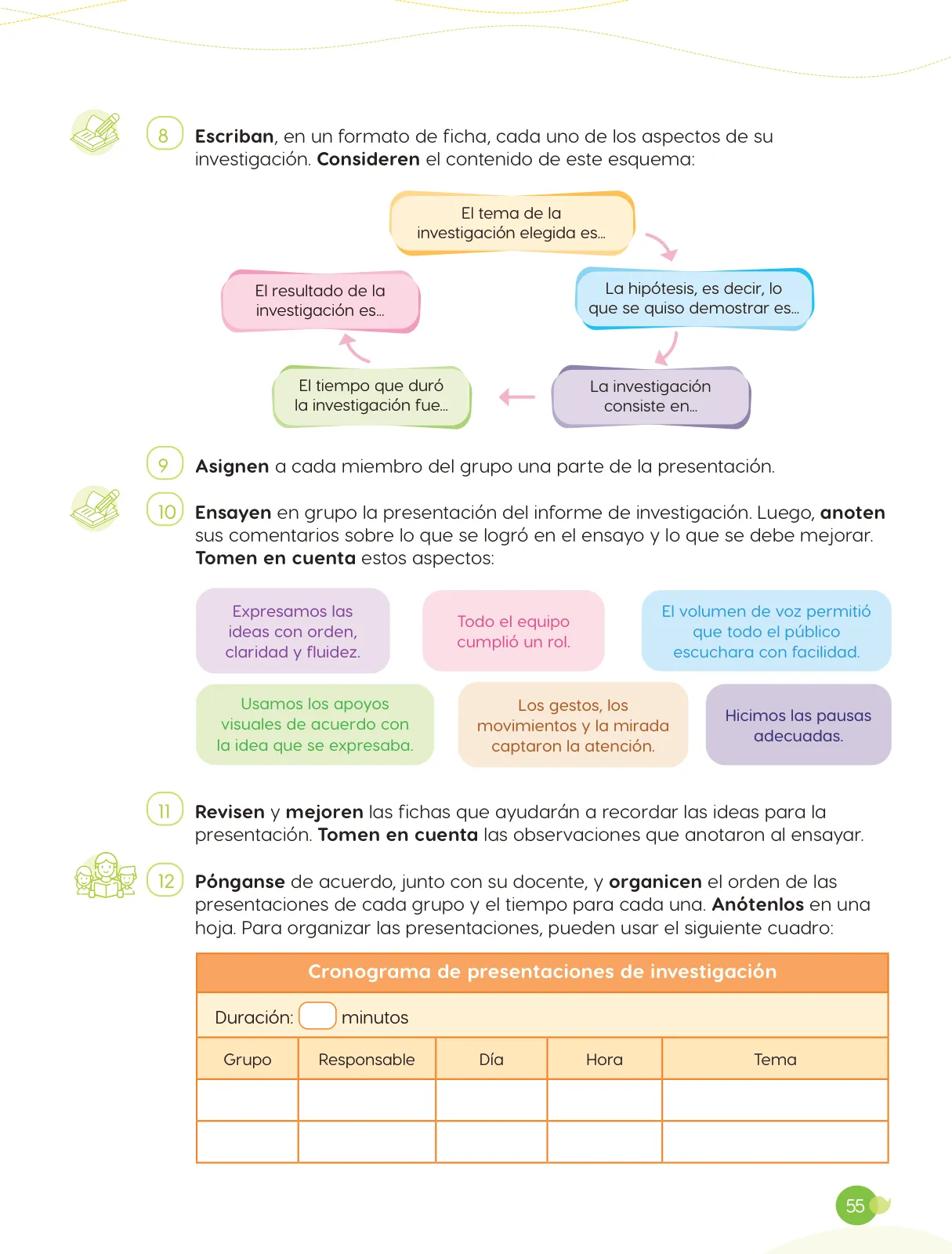 Miniatura página 57 de Cuadernillo de Comunicación 6. Sexto grado de Primaria · 2024