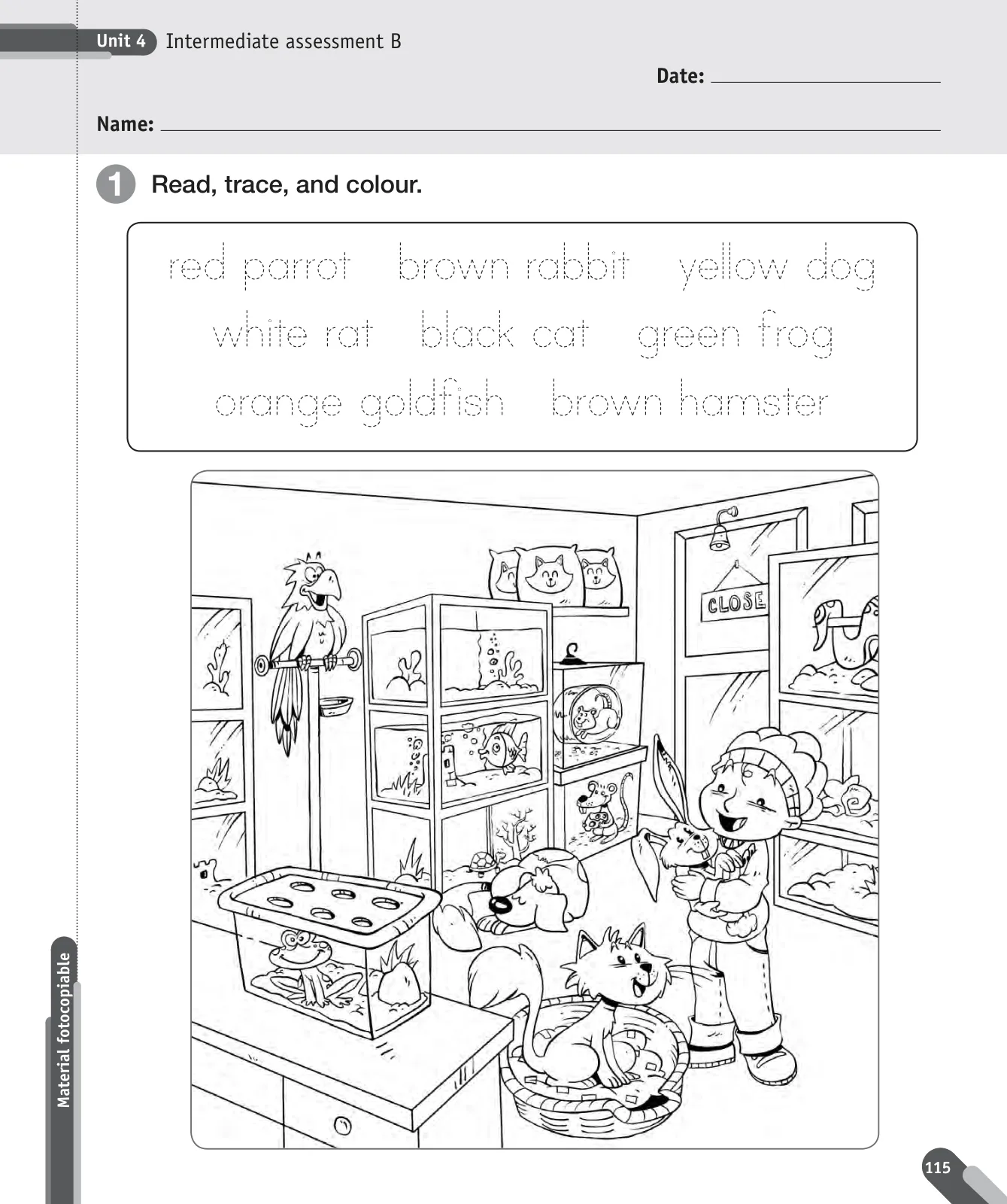 Página 117 de Inglés – Primero Básico | Student’s Book MINEDUC – Descargar PDF · 2024