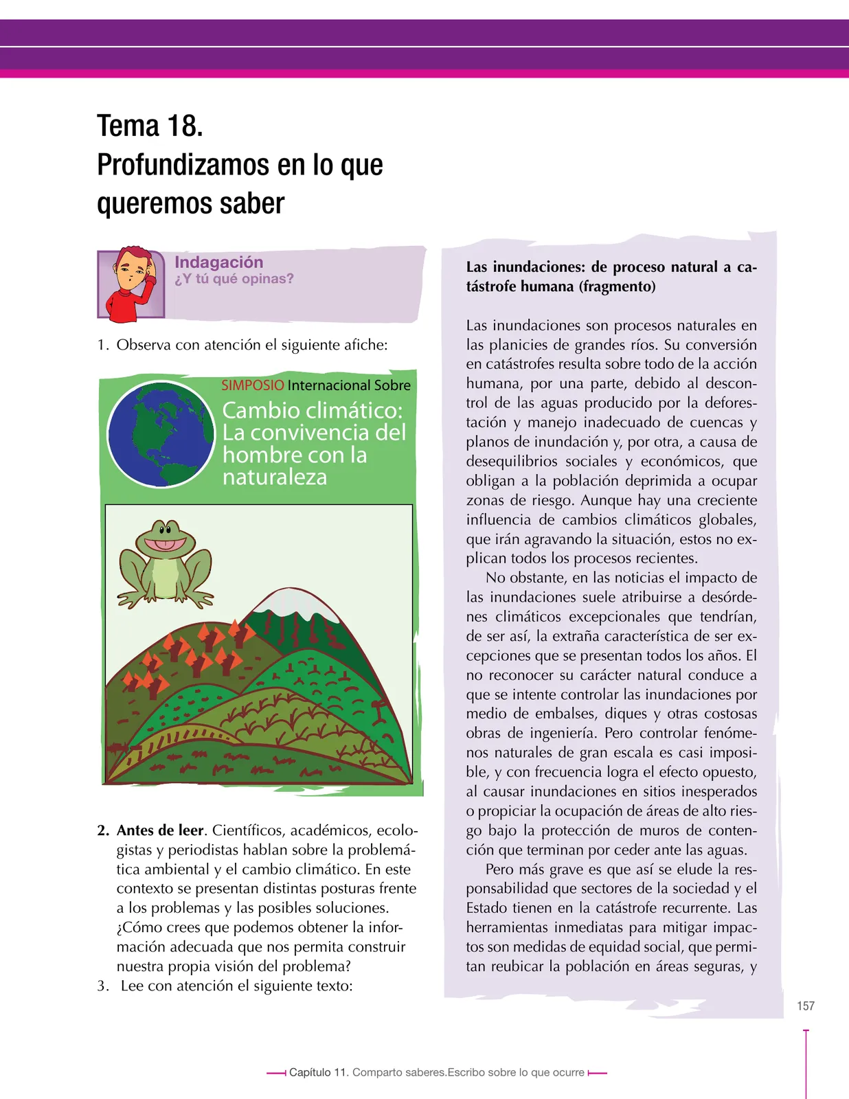 Página 157 de Lenguaje 9° · Secundaria Activa