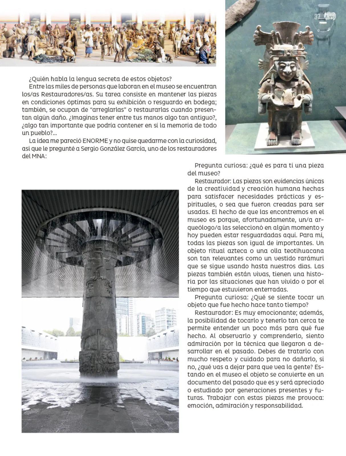 Miniatura página 38 de Colección Ximhai. Múltiples lenguajes.   Libro de Educación Secundaria Grado 1°  Ciclo Escolar 2025 - 2026