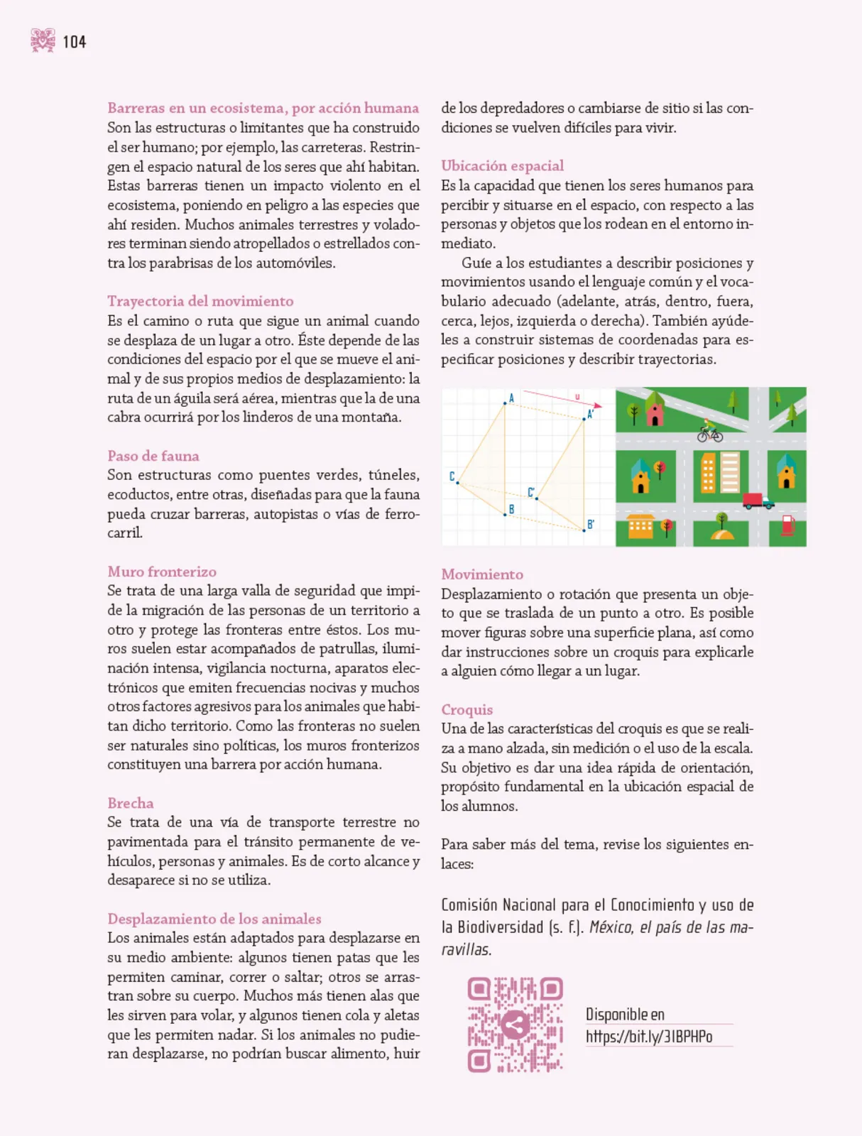 Página 105 de Nuestros saberes: Libro para alumnos, maestros y familia.   Libro de Educación Primaria Grado 3°  Ciclo Escolar 2025 - 2026
