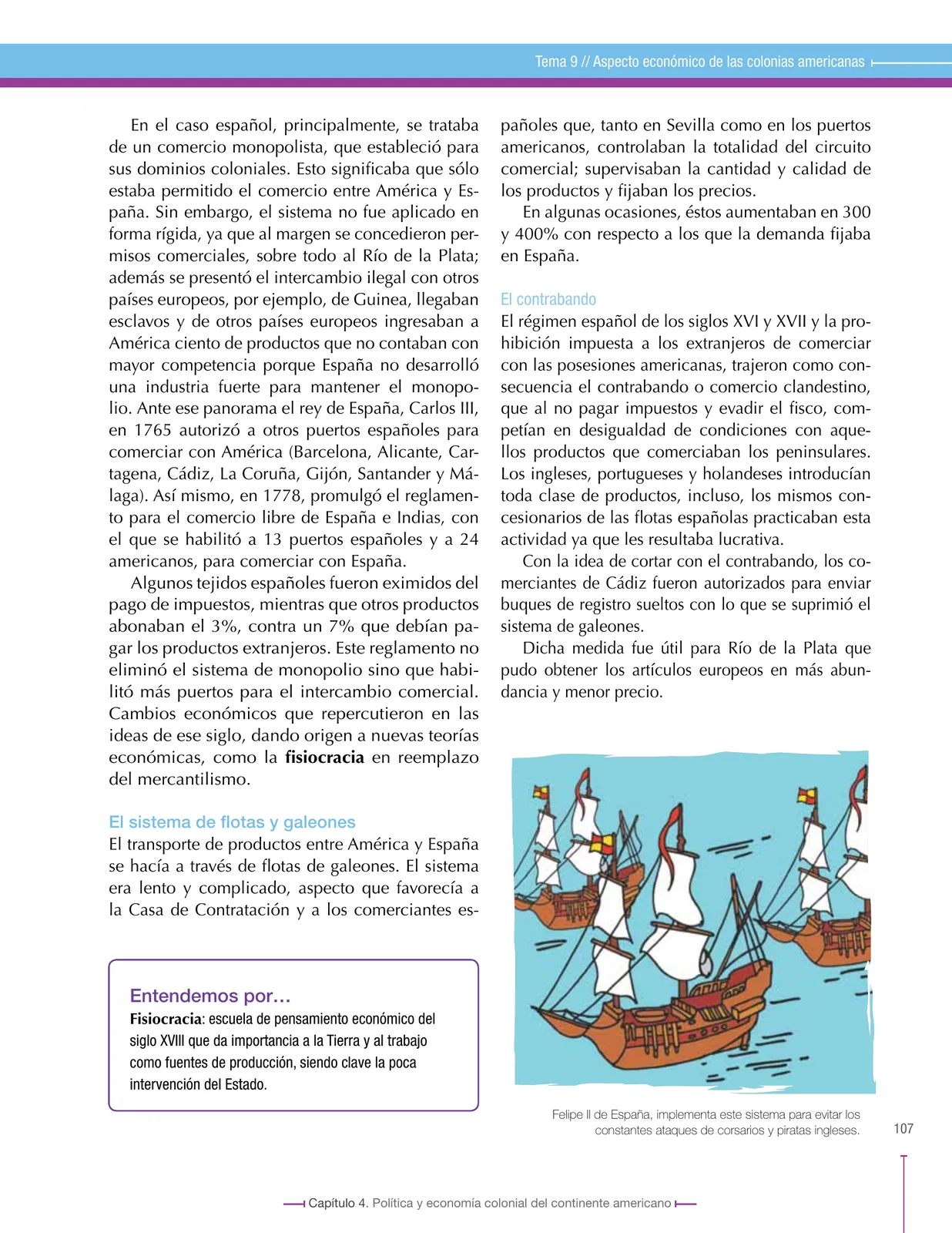 Miniatura página 107 de Ciencias Sociales 8° · Secundaria Activa