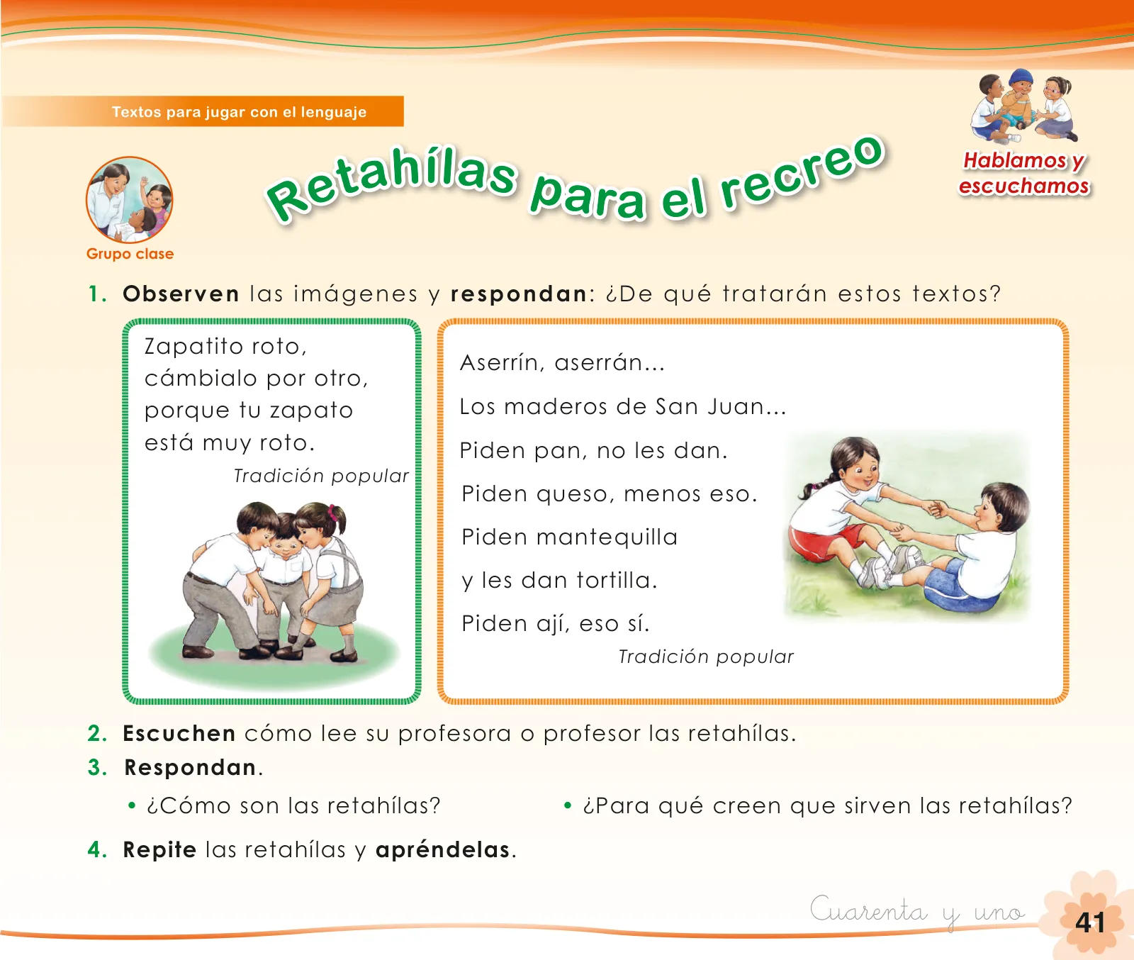Miniatura página 43 de Comunicación 1 : cuaderno de trabajo para primer grado de Educación Primaria 2019 · 2019