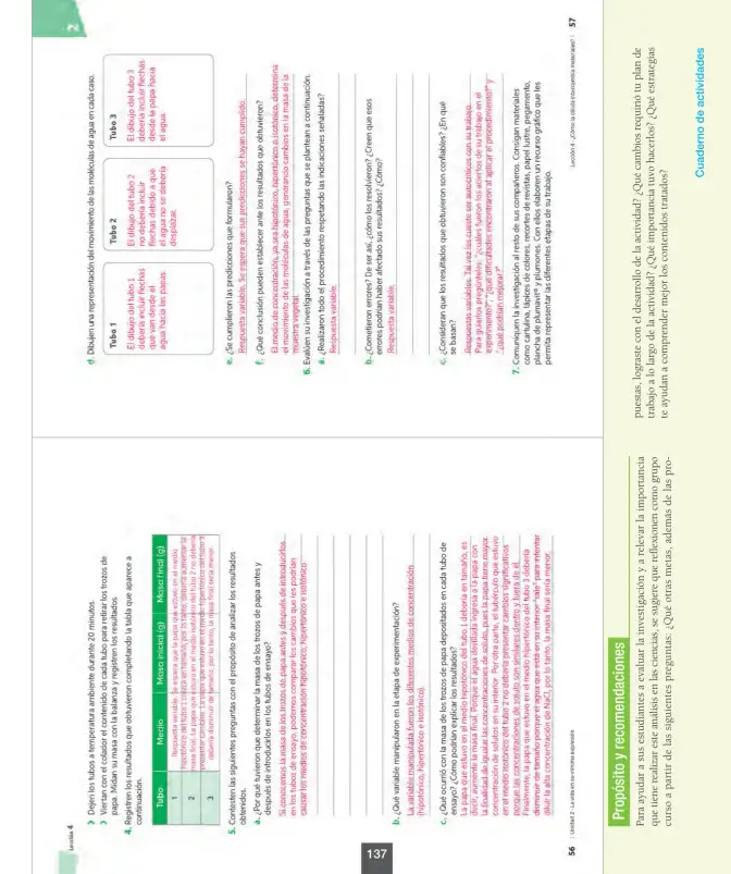 Página 138 de Ciencias Naturales – Octavo Básico | Texto del Estudiante MINEDUC – Descargar PDF · 2024