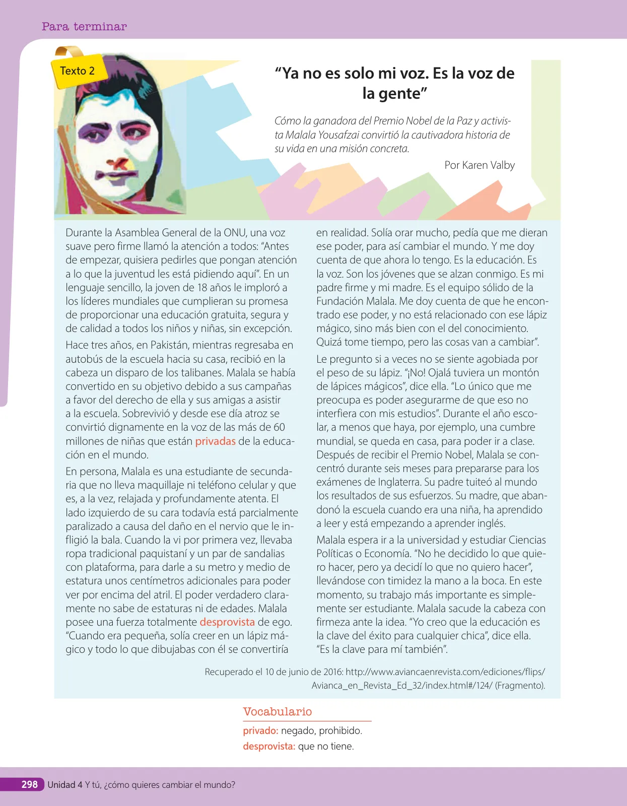 Miniatura página 251 de Lenguaje y Comunicación – Sexto Básico | Texto del Estudiante MINEDUC – Descargar PDF · 2024
