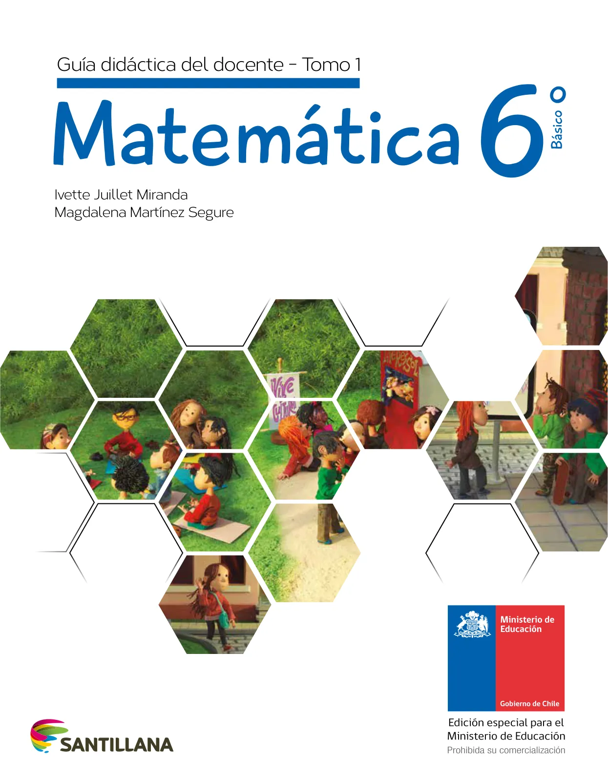 Portada de Matemática – Sexto Básico | Texto del Estudiante MINEDUC – Descargar PDF · 2024