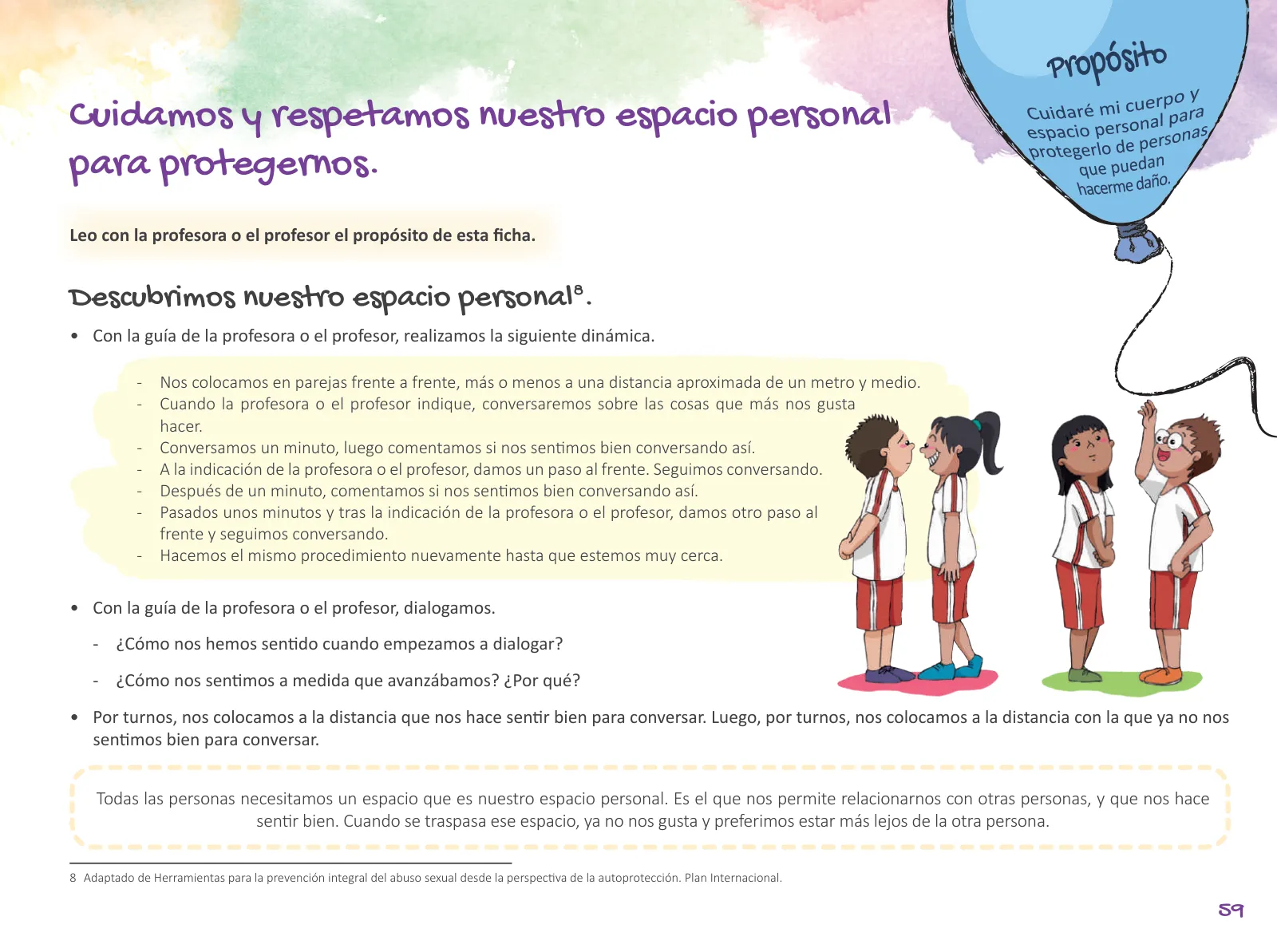Página 61 de Cuadernillo de Tutoría Quinto Grado Educación Primaria 2019 · 2019