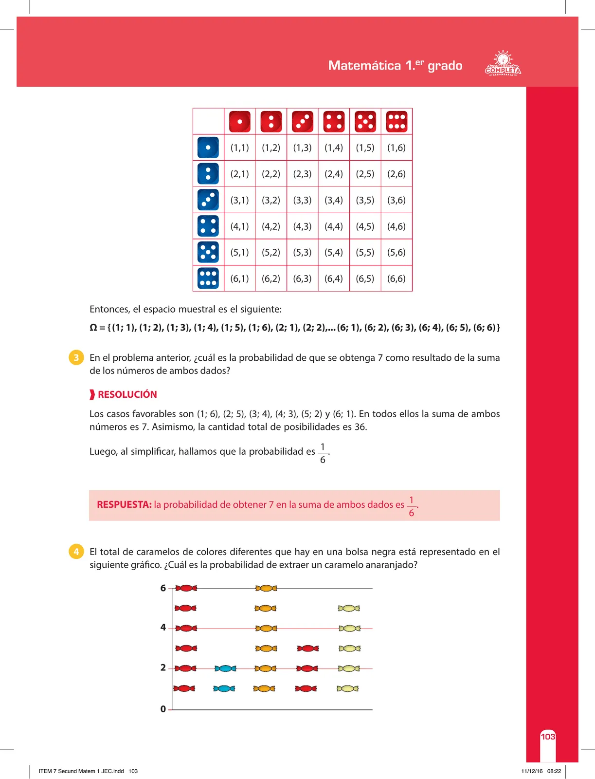 Página 103 de Matemática 1 : cuaderno de reforzamiento pedagógico - JEC · 2016