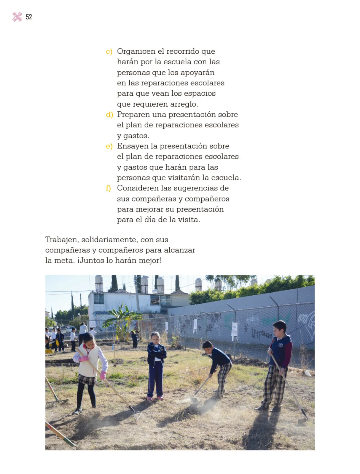 Página 55 de Proyectos Escolares.   Libro de Educación Primaria Grado 3°  Ciclo Escolar 2025 - 2026