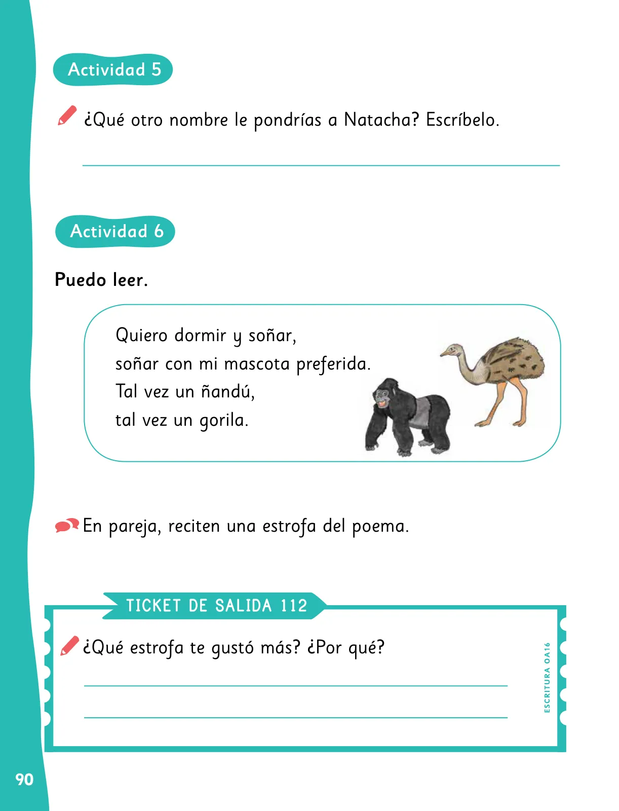 Miniatura página 93 de Lenguaje y Comunicación – Primero Básico | Texto del Estudiante MINEDUC – Descargar PDF · 2024