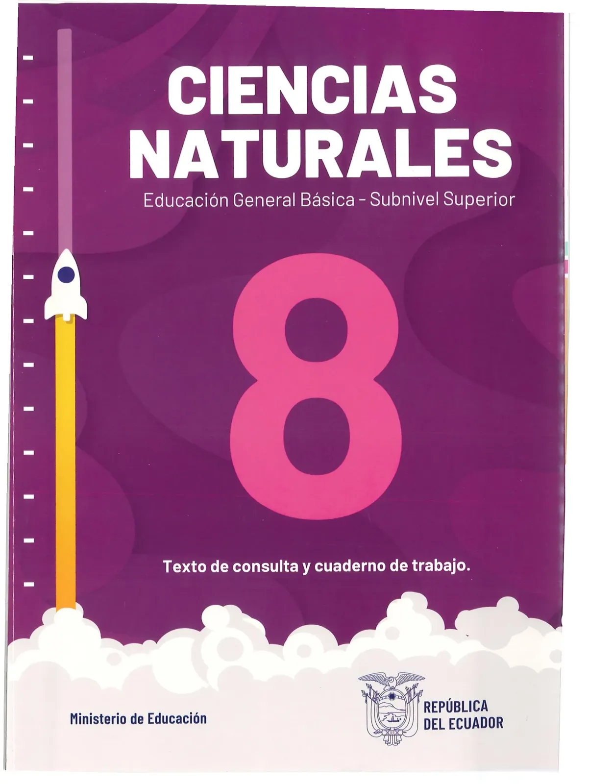 Portada de Ciencias Naturales · 8 EGB · 2025
