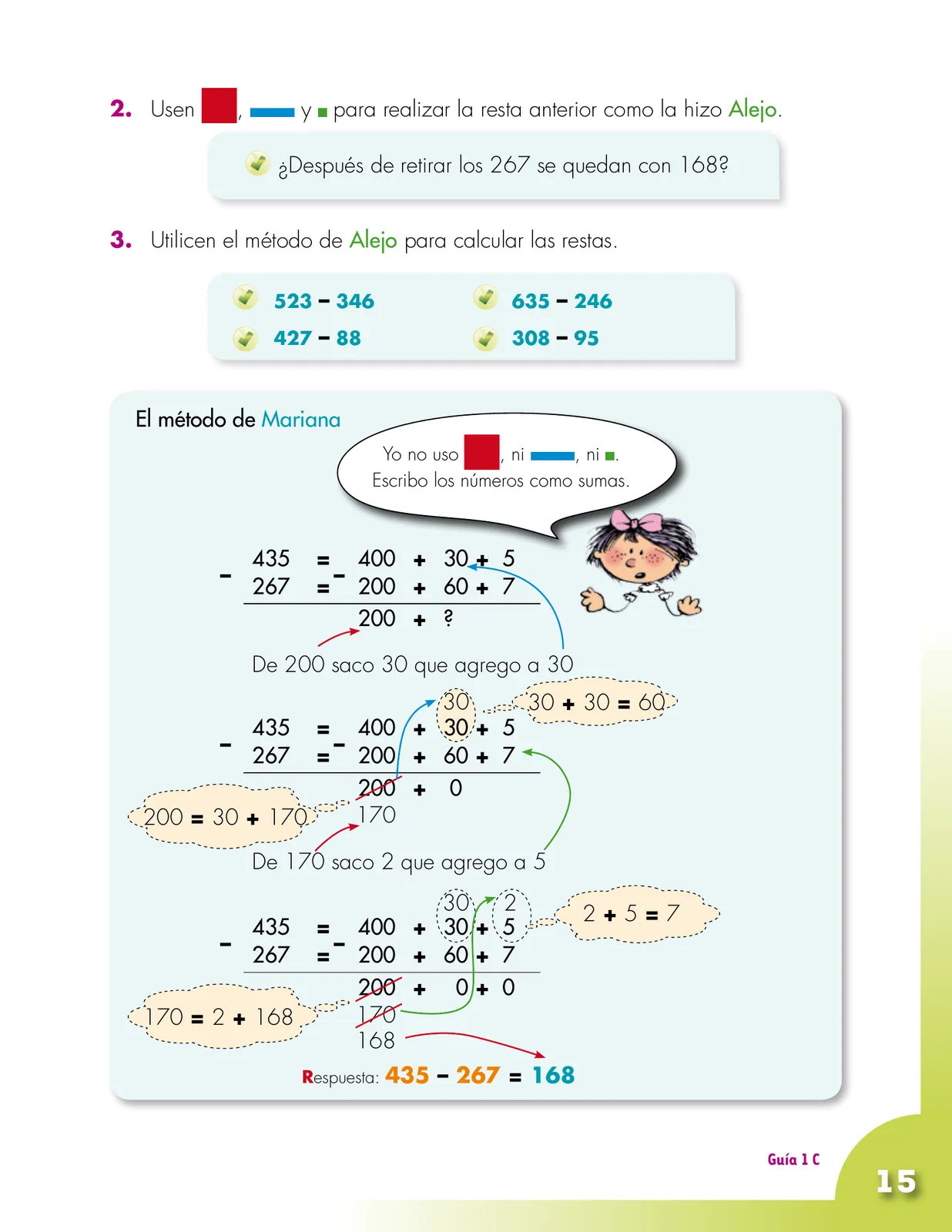 Miniatura página 15 de Matematica 2° · Cartilla 01