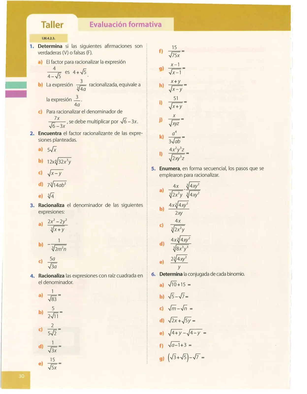 Página 30 de Matematica · 10 EGB · 2025