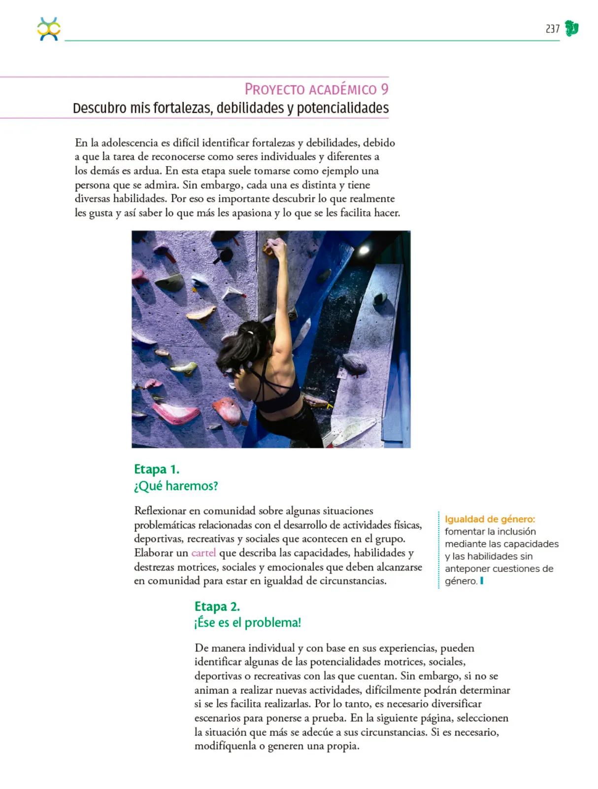 Página 238 de Colección Ximhai. Nuestro libro de Proyectos. Tomo II. Libro de Educación Telesecundaria Grado 1° Ciclo Escolar 2025 - 2026