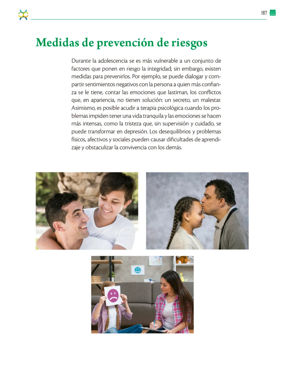Miniatura página 188 de Colección Ximhai. De lo humano y lo comunitario.   Libro de Educación Telesecundaria Grado 1°  Ciclo Escolar 2025 - 2026
