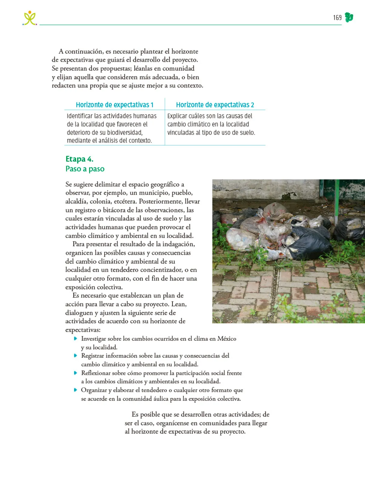Miniatura página 170 de Colección Ximhai. Nuestro libro de Proyectos.  Tomo II.   Libro de Educación Telesecundaria Grado 1°  Ciclo Escolar 2025 - 2026
