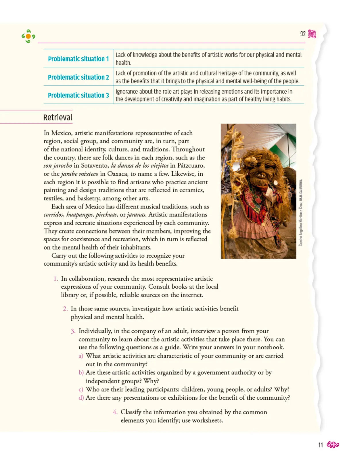 Página 12 de Uérakua anapu uantakua. Projects and Readings  Libro de Educación Secundaria Grado 1°  Ciclo Escolar 2025 - 2026
