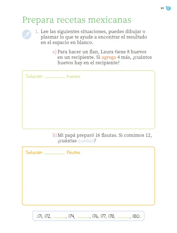 Página 24 de Múltiples lenguajes. Trazos y números. Libro de Educación Primaria Grado 2° Ciclo Escolar 2025 - 2026